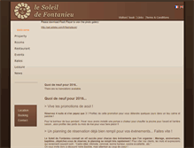 Tablet Screenshot of lesoleildefontanieu.com